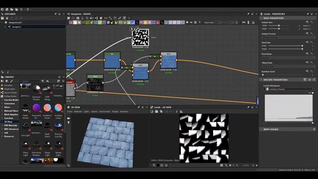 Ground Dungeon - Substance Designer смотреть онлайн