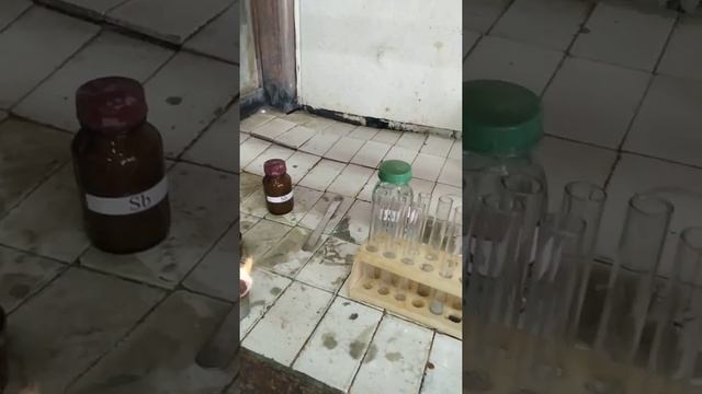 Лабораторная работа Мышьяк-сурьма-висмут опыт 1