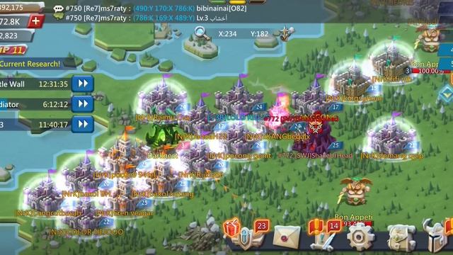 Lords Mobile - F2P Mini Trap Defending Solos In KVK