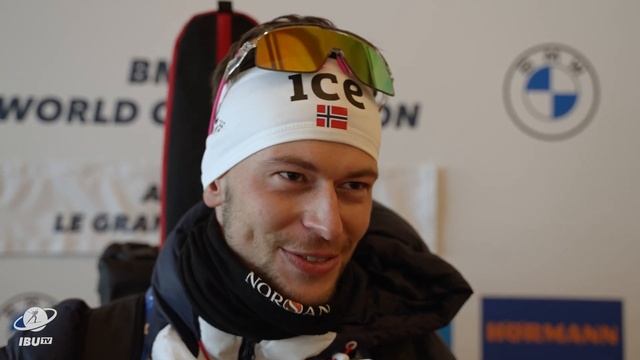 World Cup 22/23 ALGB: Men Mass Start Interviews смотреть онлайн