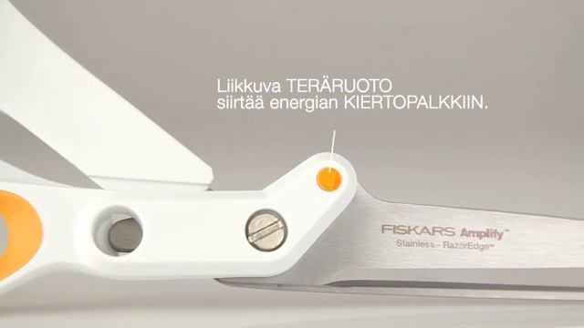 Fiskars Amplify™ sakset смотреть онлайн