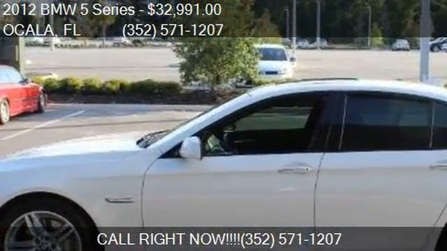 2012 BMW 5 Series 550i 4dr Sedan For Sale In OCALA, FL 34474