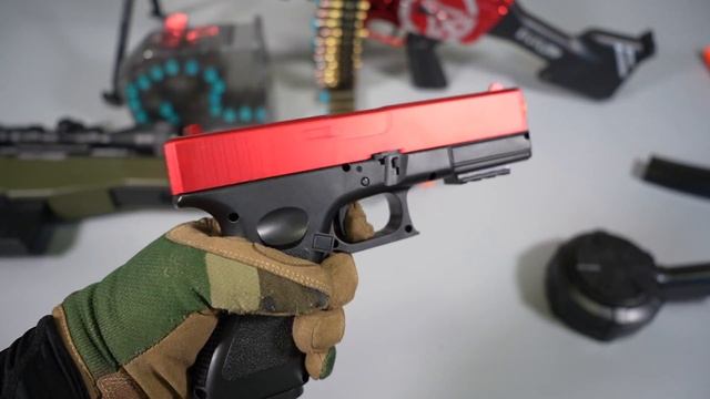 Bolt Action Sniper Rifle Toy Gun - AWM Airsoft - Shell ejecting M249 Nerf Gun - Toy Guns Collection смотреть онлайн