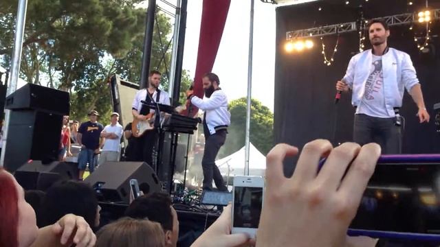 Capital Cities Performing Safe And Sound At First City Festival - Front Row