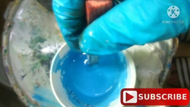 paano mag timpla ng pacific blue semigloss latex water base paint/how to mix pacific blue color смотреть онлайн
