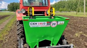 посадка картофеля 2022 💥💥💥трактор т-25💪 с картофелесажалкой СКН-180/2👍👍👍