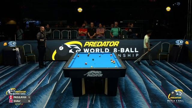 An unexpected end to the Pagulayan Shaw match. смотреть онлайн