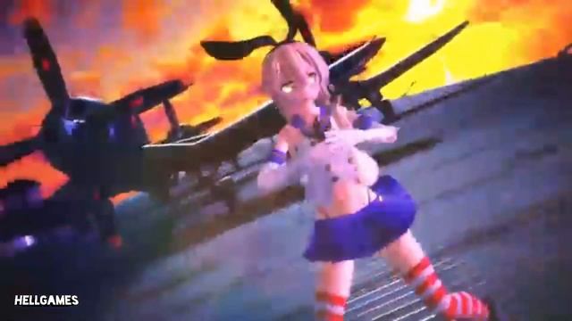 Mmd remix. Shimakaze - kantai collection смотреть онлайн