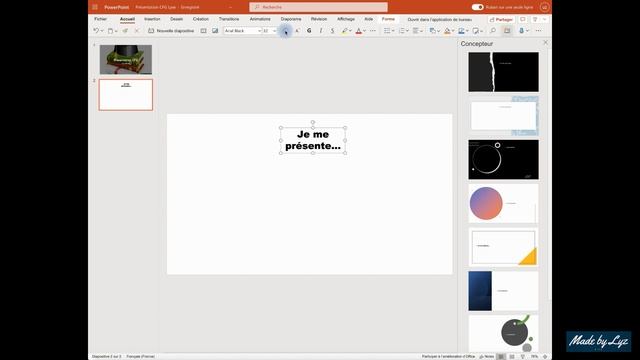 ppt nouvelle diapo, zone de texte et fond смотреть онлайн