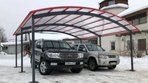 Сборный, арочный навес «ОЛИМП»
