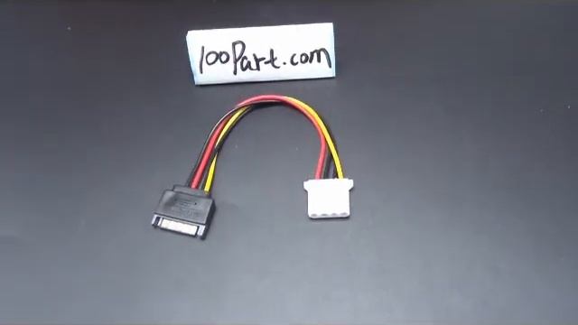 15Pin SATA Power Supply To IDE 4Pin Power Cord