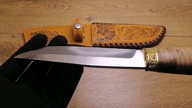 Нож Путник из стали 65Х13 с гравировкой