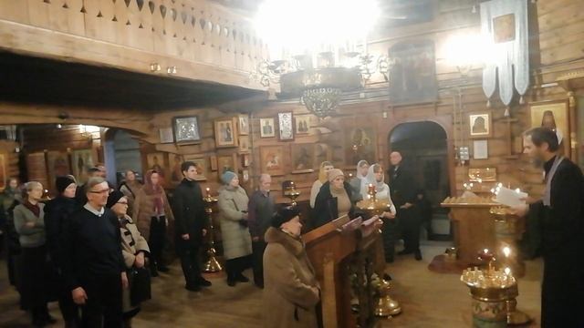 Проповедь на Всенощном бдении в канун Недели 2-й Великого поста Свт. Григория Паламы. 15.03.2025 г. смотреть онлайн