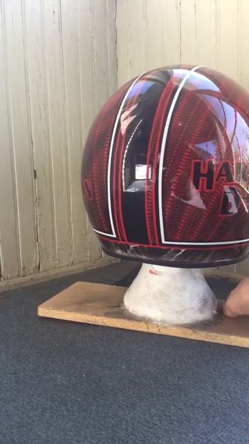 Jake's Custom Painted Harley Helmet смотреть онлайн