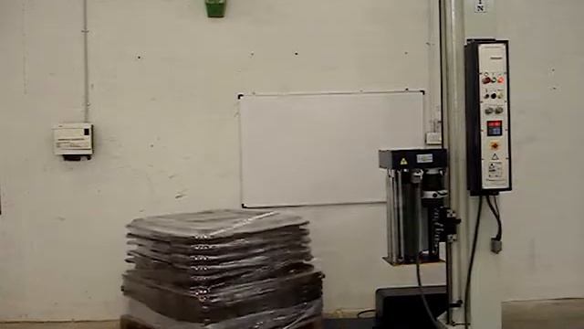 Pallet stretch wrapping for castings - Automatic смотреть онлайн