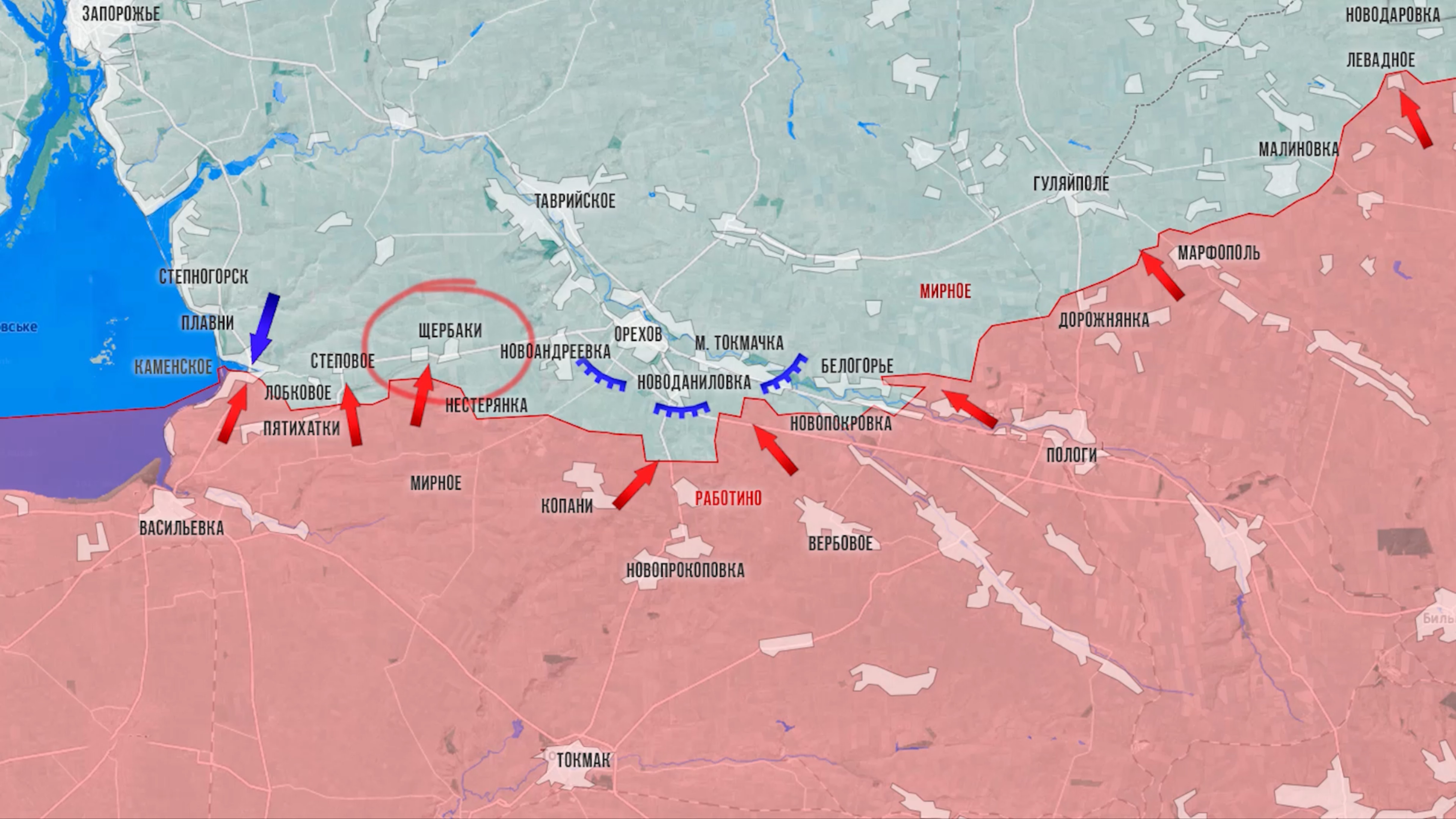 Фронтовая сводка 15 марта 2025