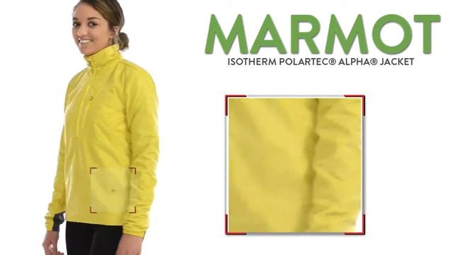 Marmot Isotherm Polartec® Alpha® Jacket - Insulated, Zip Neck (For Women) смотреть онлайн