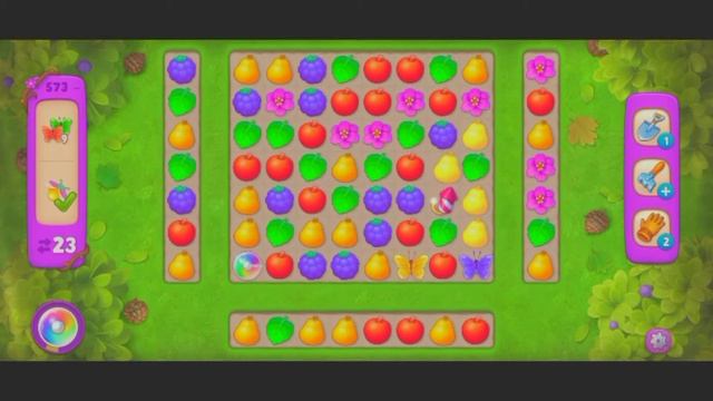 Gardenscapes Level 573 смотреть онлайн