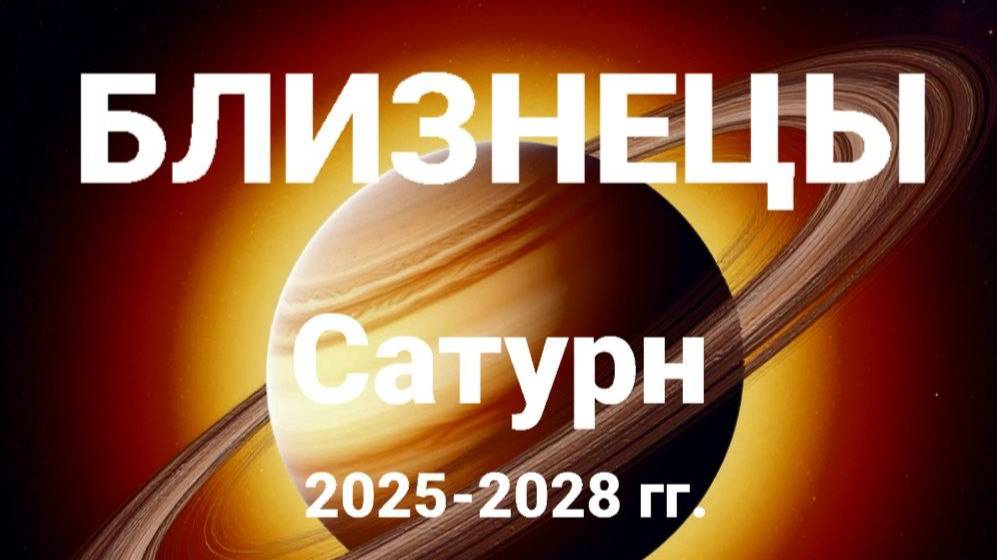 Близнецы. Сатурн 2025-2028 гг. Астрологический прогноз смотреть онлайн
