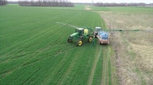 САМОХОДНЫЙ ОПРЫСКИВАТЕЛЬ JOHN DEERE 4730 / АУКЦИОН АМЕРИКА