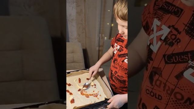 делаем быструю пиццу!🍕