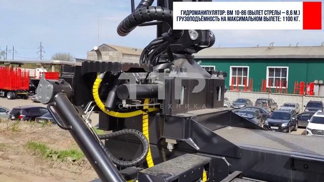 Сортиментовоз (лесовоз) SHACMAN Х3000 SX32586V384 (6х4) с ГМУ ВМ 10-86 смотреть онлайн