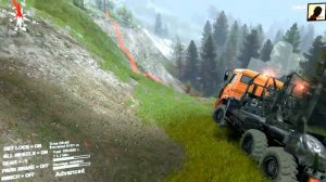 Мультфильм про #ГРУЗОВИКИ, #МУЛЬТИК про #МАШИНКИ ВЕЗДЕХОДЫ #49 SpinTires Cartoon about #TRUCKS #201