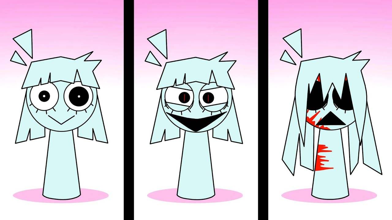 Sprunki OC Pyramixed Пересдает все этапы компиляции Incredibox смотреть онлайн