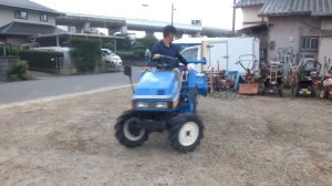Японский дизельный мини трактор ISEKI TU155