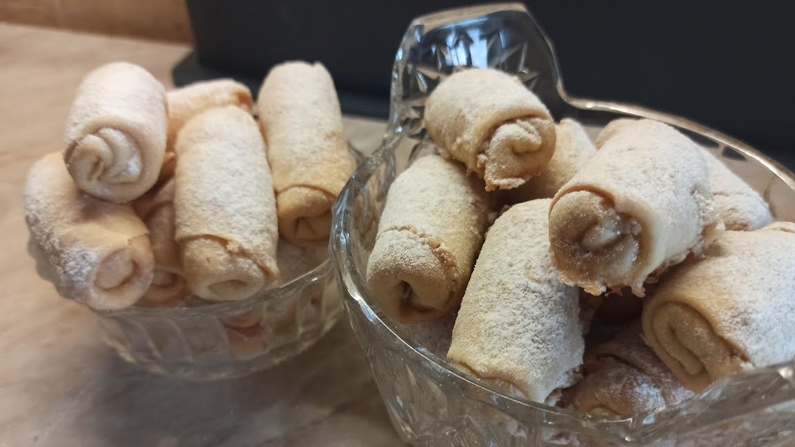 Рулетики с орехами. Великолепная восточная сладость