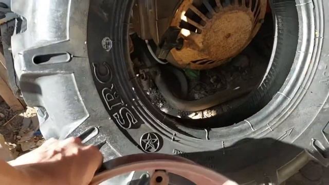 Мотоблок Мотор січ з колесами 6-12 SRC