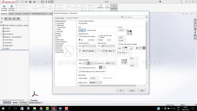 Creating Custom Templates in SolidWorks2016 смотреть онлайн