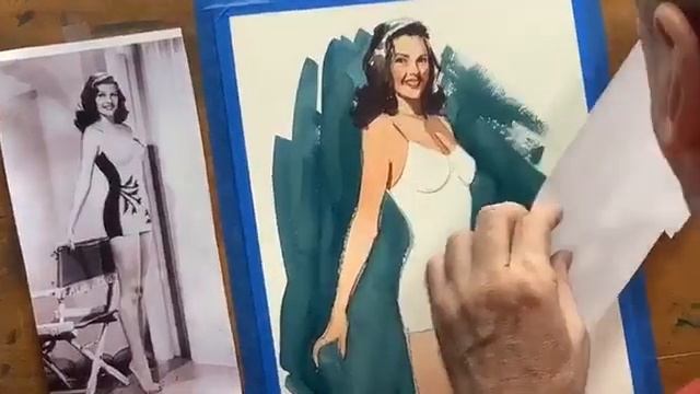 Painting Rita Hayworth! -Free Comic Book Day смотреть онлайн