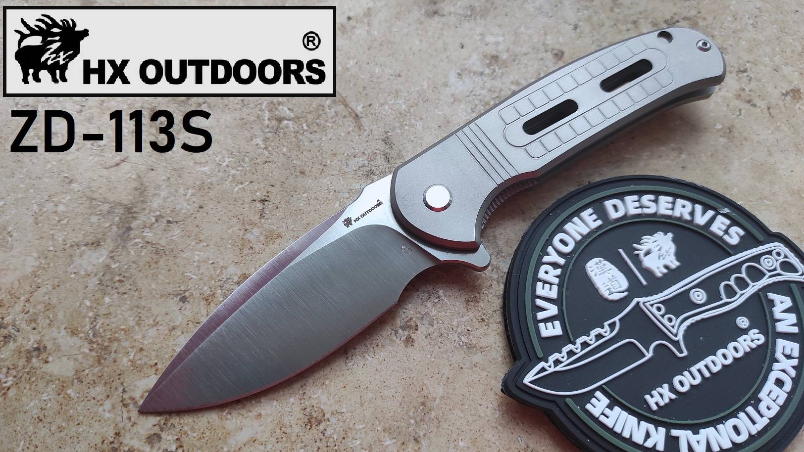 ✅ NEW HX OUTDOORS ZD-113S ROCK SAPPHIRE