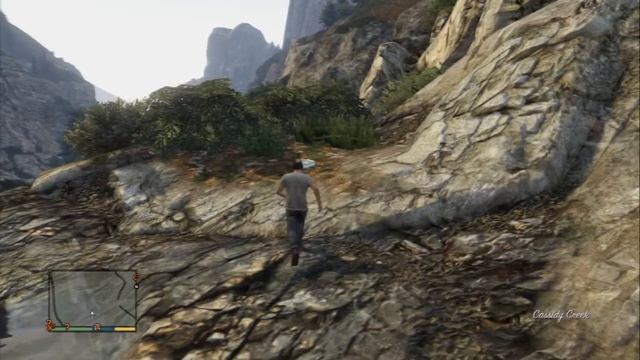 Grand Theft Auto V - Spaceship Parts Locations / Collectibles: #47 Small Tunnel in Forest PS3 смотреть онлайн