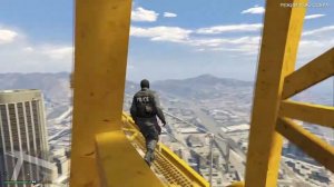 Падения гта 5 з высоты