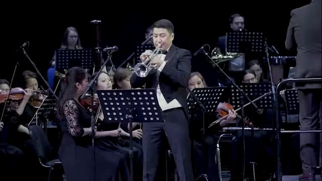 Арутюнян Александр-Концерт для трубы с оркестром.Солист Дастан Мамырханов