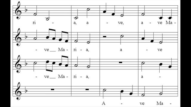 Mozart - Ave maria смотреть онлайн