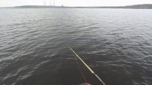 Рефтинское водохранилище. Рыбалка на джиг в марте.
