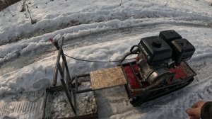 СНЕГОКОНЬ ч.10 САМОДЕЛЬНЫЙ мототолкач ЛИФАН 13 л.с.