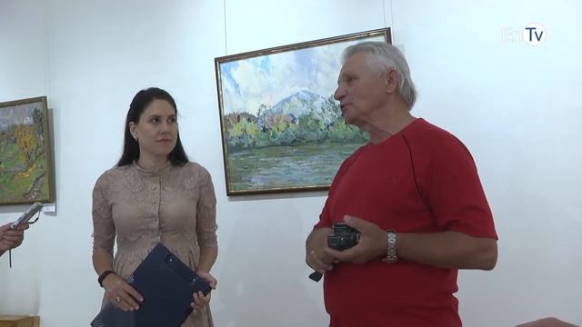 В Энергодаре прошла презентация выставки заслуженного художника-живописца Украины Василия Красехи смотреть онлайн
