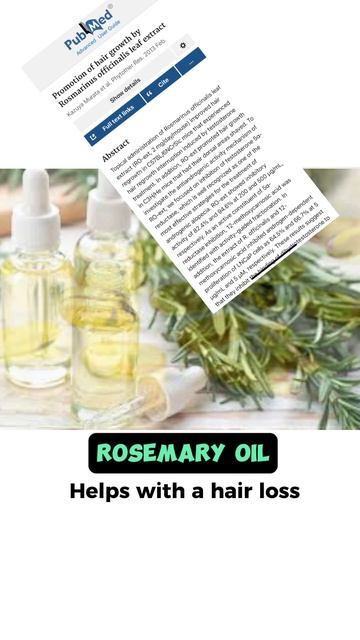 STUDY-PROVEN oils to promote hair growth ✅