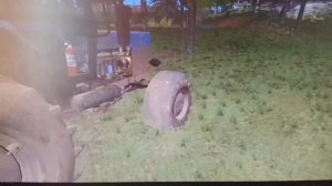 [РП] привез дров бабушке и загорелся трактор