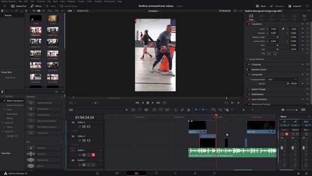 Sports Highlight Tutorial with Davinci Resolve 18 (FREE) смотреть онлайн