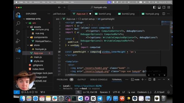Разработка хомяка ч3 Telegram Web App смотреть онлайн