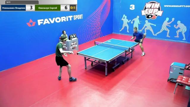 Невмывако Владимир 0-3 Омельчук Сергей Утренний Турнир 3 01.10.2019 Win Cup зал 3 Прямой эфир смотреть онлайн
