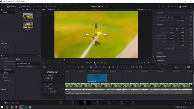 How To Crop And Zoom In DaVinci Resolve