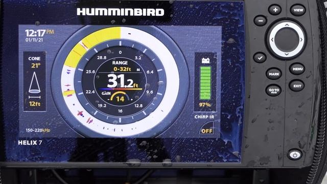 How to Use a Humminbird Helix Fish Finder for Ice Fishing смотреть онлайн