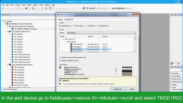 How to add TM5SE1RS2 module in LMC078 controller смотреть онлайн