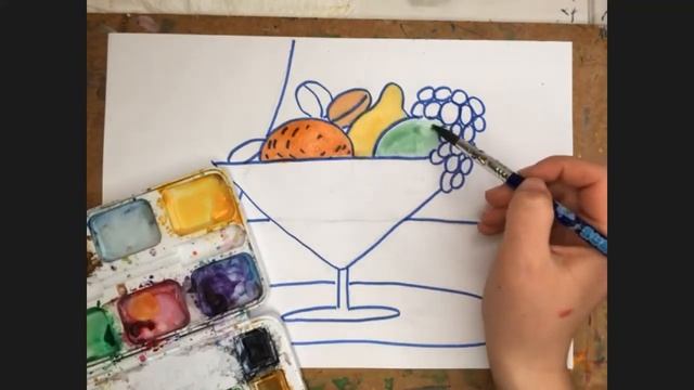 Рисуем с Леной смотреть онлайн